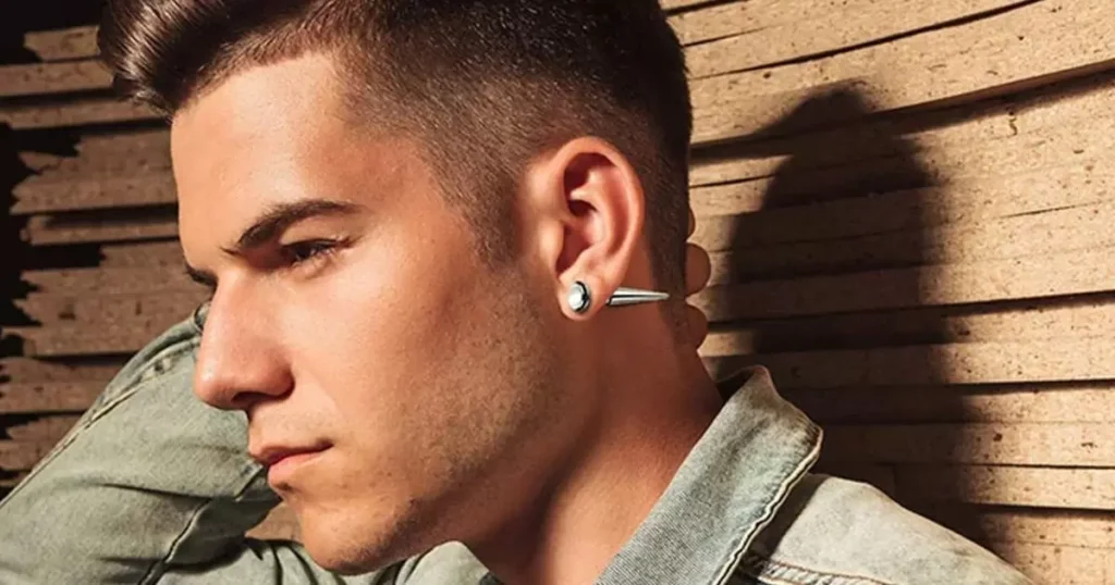 Men Wear Earrings In Both Ears?